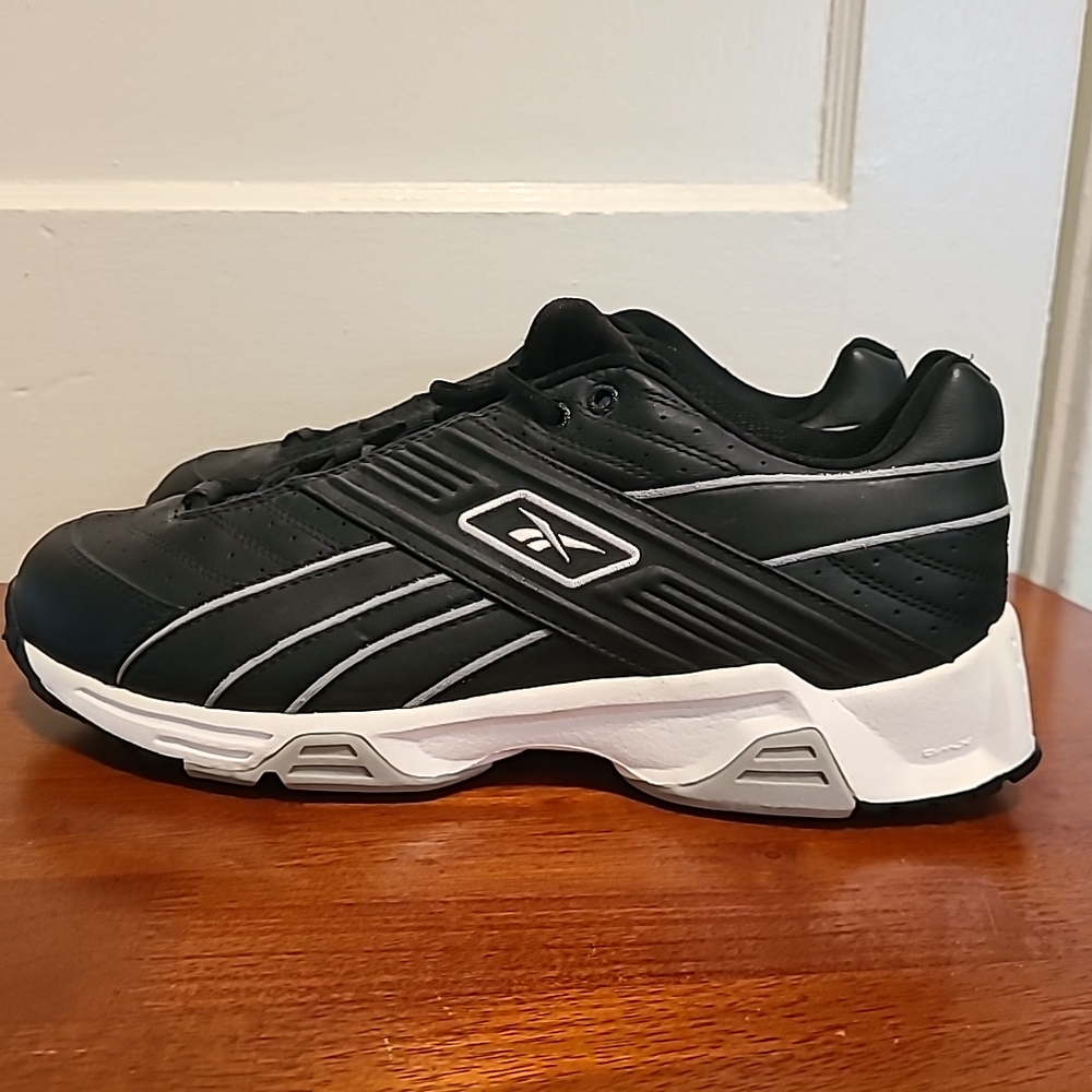 Reebok Black and White Sneakers